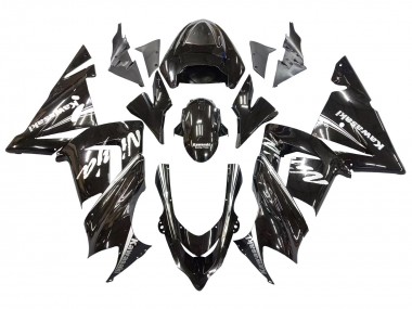 Carenagens Moto Kawasaki ZX10R 2004-2005 - Preto Brilhante Ninja