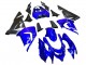 Carenagens Moto Kawasaki ZX10R 2004-2005 - Azul Preto Ninja