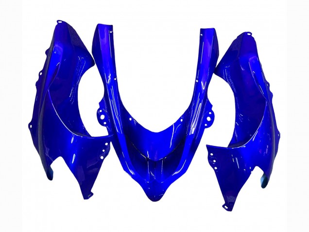 Carenagens Moto Kawasaki ZX10R 2004-2005 - Azul Preto Ninja