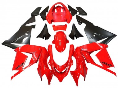 Carenagens Moto Kawasaki ZX10R 2004-2005 - Vermelho Preto Ninja