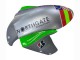 Carenagens Moto Kawasaki ZX10R 2004-2005 - Verde Prata Preto 69