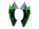 Carenagens Moto Kawasaki ZX10R 2004-2005 - Verde Prata Preto 69