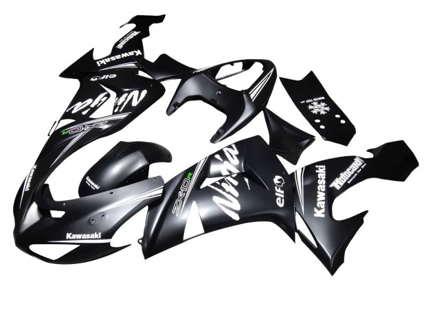 Carenagem Moto Kawasaki ZX10R 2006-2007 - Preto Fosco
