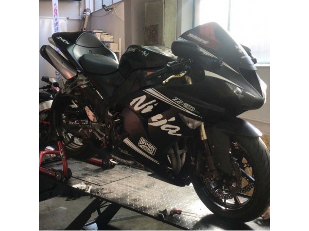 Carenagem Moto Kawasaki ZX10R 2006-2007 - Preto Fosco