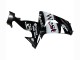 Carenagens Moto Kawasaki ZX10R 2006-2007 - Preto Brilhante Branco West