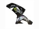 Carenagens Moto Kawasaki ZX10R 2006-2007 - Cinzento Amarelo Preto Brilhante Monstro Elf
