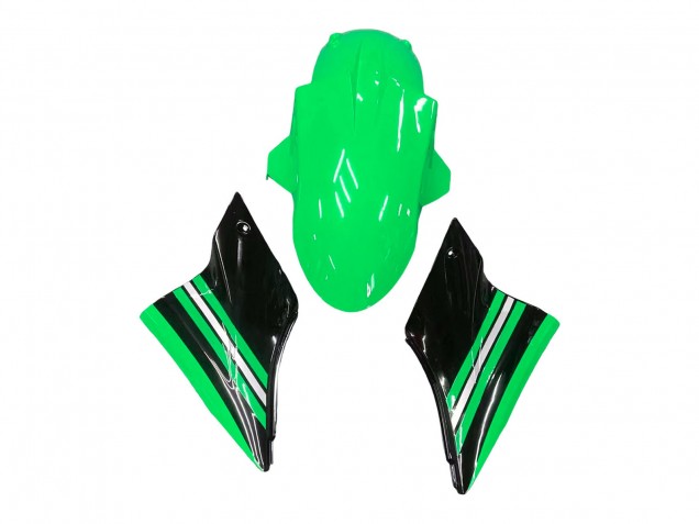 Kits Carenagem Moto Kawasaki ZX10R 2006-2007 - Verde Branco Preto