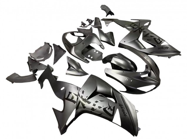 Carenagens Moto Kawasaki ZX10R 2006-2007 - Cinzento Fosco