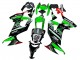 Carenagens Moto Kawasaki ZX10R 2008-2010 - Verde Branco Vermelho Preto Monstro Elf 66
