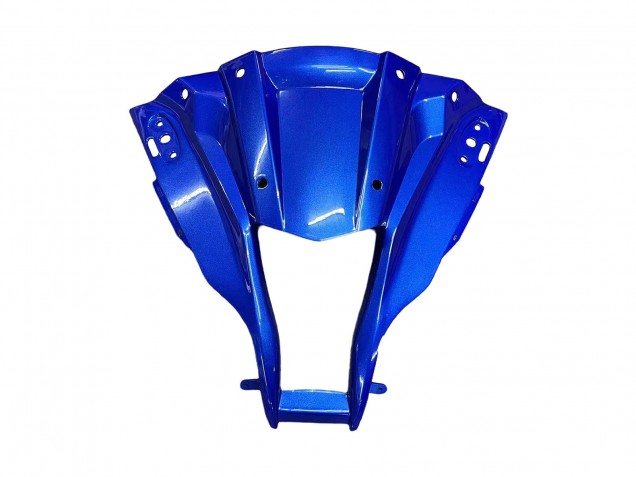 Carenagens Moto Kawasaki ZX10R 2011-2015 - Azul Branco Preto Brilhante