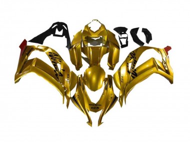 Carenagem Moto Kawasaki ZX10R 2016-2020 - Ouro Preto