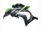 Carenagens Moto Kawasaki ZX10R 2016-2020 - Preto Fosco Verde Branco Ninja