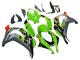 Carenagens Moto Kawasaki ZX10R 2016-2020 - Verde Vermelho Cinzento