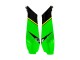 Carenagens Moto Kawasaki ZX10R 2016-2020 - Verde Amarelo Vermelho Preto Elf Monstro
