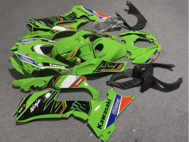 Carenagens Moto Kawasaki ZX10R 2021-2025 - Verde Branco Azul Preto Vermelho Showr Elf Mouldings Monstro