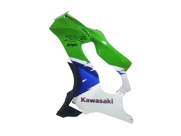 Carenagens Moto Kawasaki ZX10R 2021-2025 - Branco Verde Azul Preto
