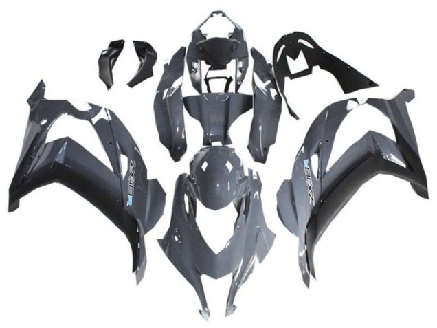 Carenagens Moto Kawasaki ZX10R 2021-2026 - Cinzento Preto