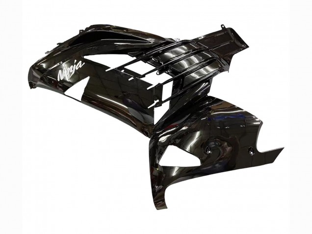 Carenagens Moto Kawasaki ZX14R ZZR1400 2012-2024 - Preto Brilhante Preto Fosco Branco Ninja