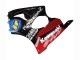 Carenagens Moto Kawasaki ZX6R 2000-2002 - Preto Brilhante Vermelho Azul Vermelho PlayStation 2