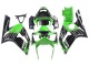 Carenagens Moto Kawasaki ZX6R 2003-2004 - Verde Branco Preto