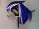Carenagens Moto Kawasaki ZX6R 2003-2004 - Branco Azul Vermelho Fiat