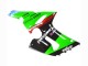 Carenagens Moto Kawasaki ZX6R 2005-2006 - Verde Vermelho Preto Elf 66