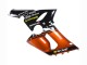 Carenagem Moto Kawasaki ZX6R 2005-2006 - Laranja Preto