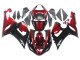 Carenagem Moto Kawasaki ZX6R 2005-2006 - Vermelho Preto Brilhante