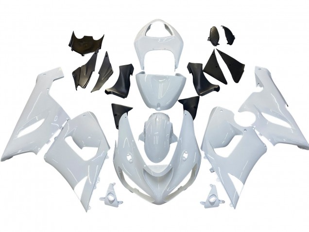 Carenagens Moto Kawasaki ZX6R 2005-2006 - Branco