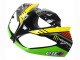 Carenagens Moto Kawasaki ZX6R 2009-2012 - Verde Preto Brilhante Amarelo Branco Vermelho Elf Monstro