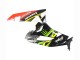 Carenagens Moto Kawasaki ZX6R 2009-2012 - Verde Preto Brilhante Amarelo Branco Vermelho Elf Monstro