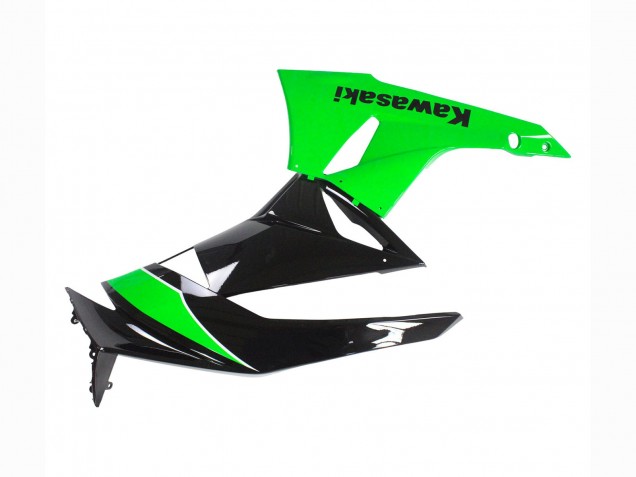 Carenagens Moto Kawasaki ZX6R 2009-2012 - Verde Preto Brilhante