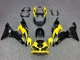 Carenagens Moto Kawasaki ZX6R 2019-2022 - Amarelo Preto Fosco