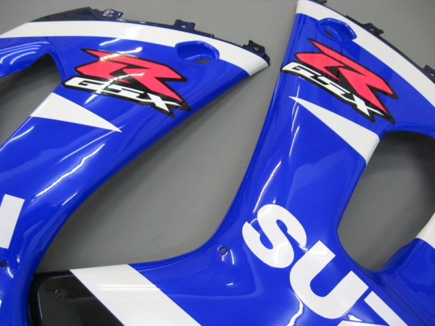Carenagem Moto Suzuki GSXR1000 2000-2002 - Branco Azul Preto Vermelho