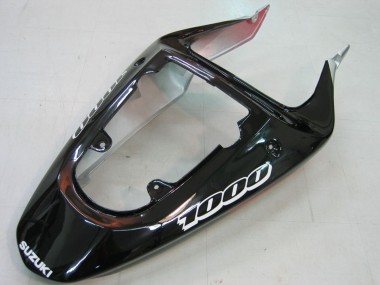 Carenagens Moto Suzuki GSXR1000 2000-2002 - Vermelho Prata Branco Preto