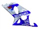 Carenagens Moto Suzuki GSXR1000 2000-2002 - Azul Branco Prata Castrol Dunlop