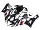 Carenagens Moto Suzuki GSXR 1000 2005-2006 - Preto Brilhante Vermelho Branco Tubarão