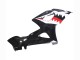 Carenagens Moto Suzuki GSXR 1000 2005-2006 - Preto Brilhante Vermelho Branco Tubarão