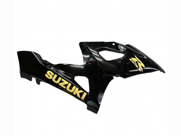 Carenagens Moto Suzuki GSXR 1000 2005-2006 - Preto Brilhante Ouro Decal