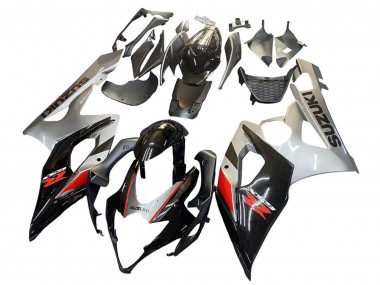 Carenagem Moto Suzuki GSXR 1000 2005-2006 - Preto Cinzento Vermelho