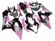 Carenagens Moto Suzuki GSXR 1000 2005-2006 - Preto Brilhante Rosa