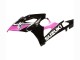 Carenagens Moto Suzuki GSXR 1000 2005-2006 - Preto Brilhante Rosa