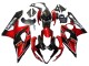 Carenagens Moto Suzuki GSXR 1000 2005-2006 - Vermelho Preto Brilhante