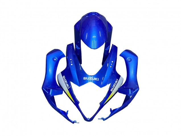 Carenagens Moto Suzuki GSXR 1000 2005-2006 - Azul Amarelo Vermelho Branco