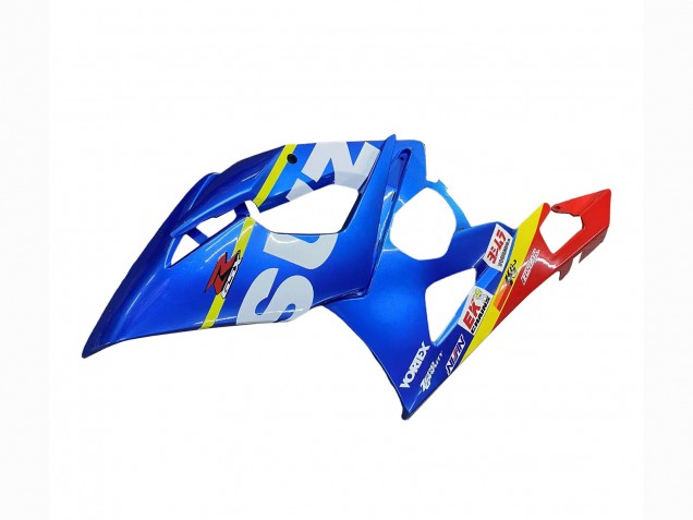Carenagens Moto Suzuki GSXR 1000 2005-2006 - Azul Amarelo Vermelho Branco