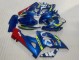Carenagens Moto Suzuki GSXR 1000 2005-2006 - Azul Amarelo Vermelho Motul Ecstar