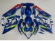 Carenagens Moto Suzuki GSXR 1000 2005-2006 - Azul Amarelo Vermelho Motul Ecstar
