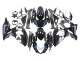 Carenagens Moto Suzuki GSXR 1000 2009-2016 - Preto Fosco Branco Azul
