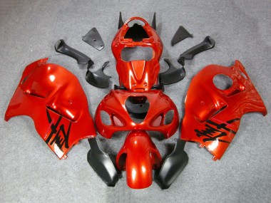 Carenagens Moto Suzuki GSXR 1300 Hayabusa 1996-2007 - Laranja Vermelho