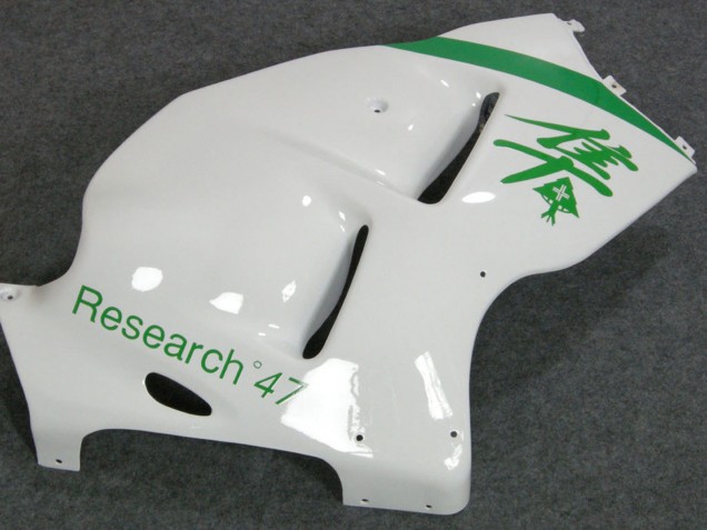 Carenagens Moto Suzuki GSXR 1300 Hayabusa 1996-2007 - Branco Verde